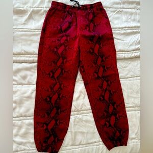 Alexander Wang Diamond Snake Joggers
